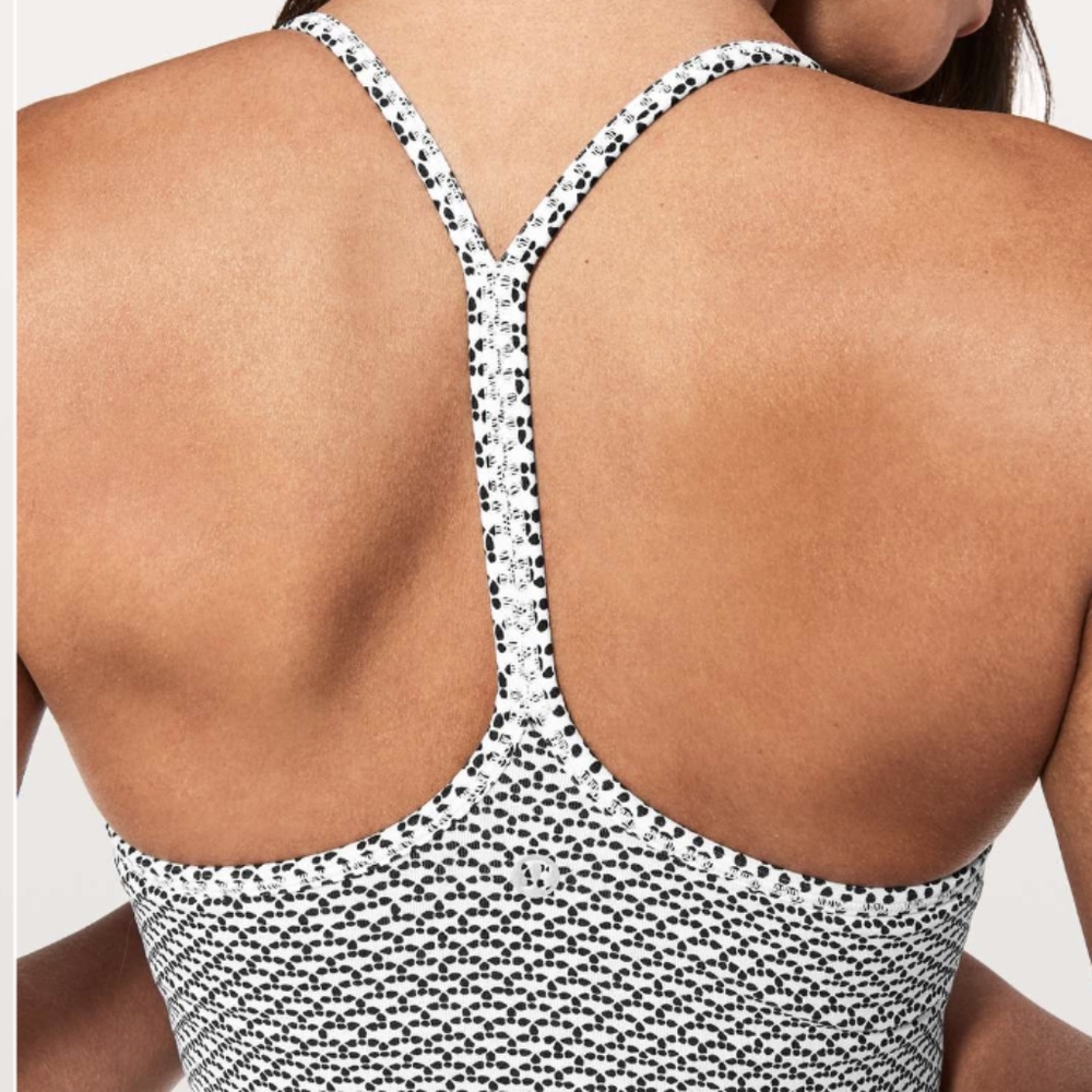 Lululemon Power Pose Tank Monochromic White - Picture 5 of 10